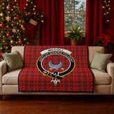 McColl Tartan Crest Quilt
